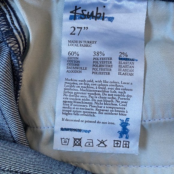 Ksubi Super Skinny Ankle Zip Jeans *After Dark* - Picture 15 of 15